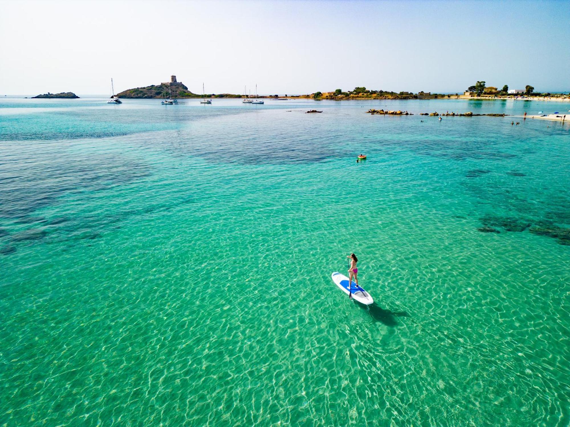 Hotel Baia Di Nora Pula Esterno foto
